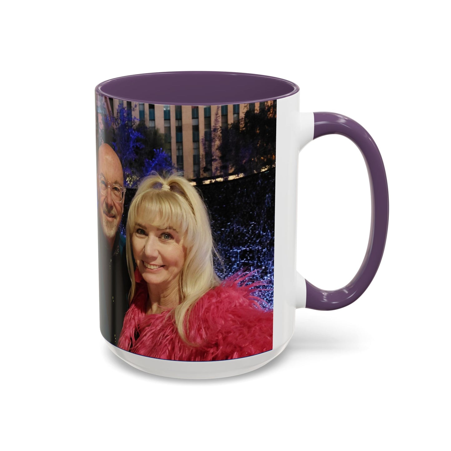 Personalized Accent Coffee Mug for Couples – Perfect Gift for Anniversaries and Special Occasions