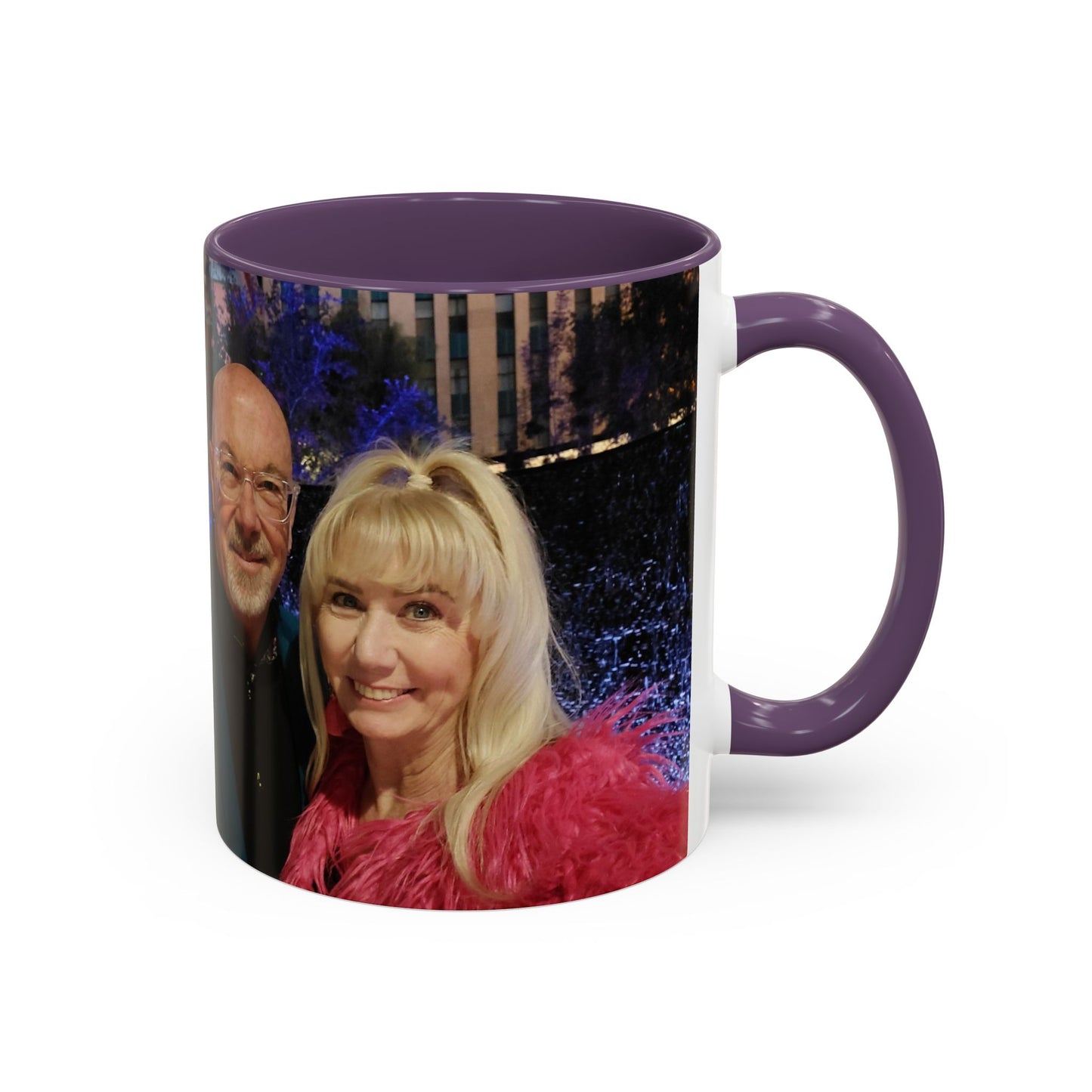 Personalized Accent Coffee Mug for Couples – Perfect Gift for Anniversaries and Special Occasions