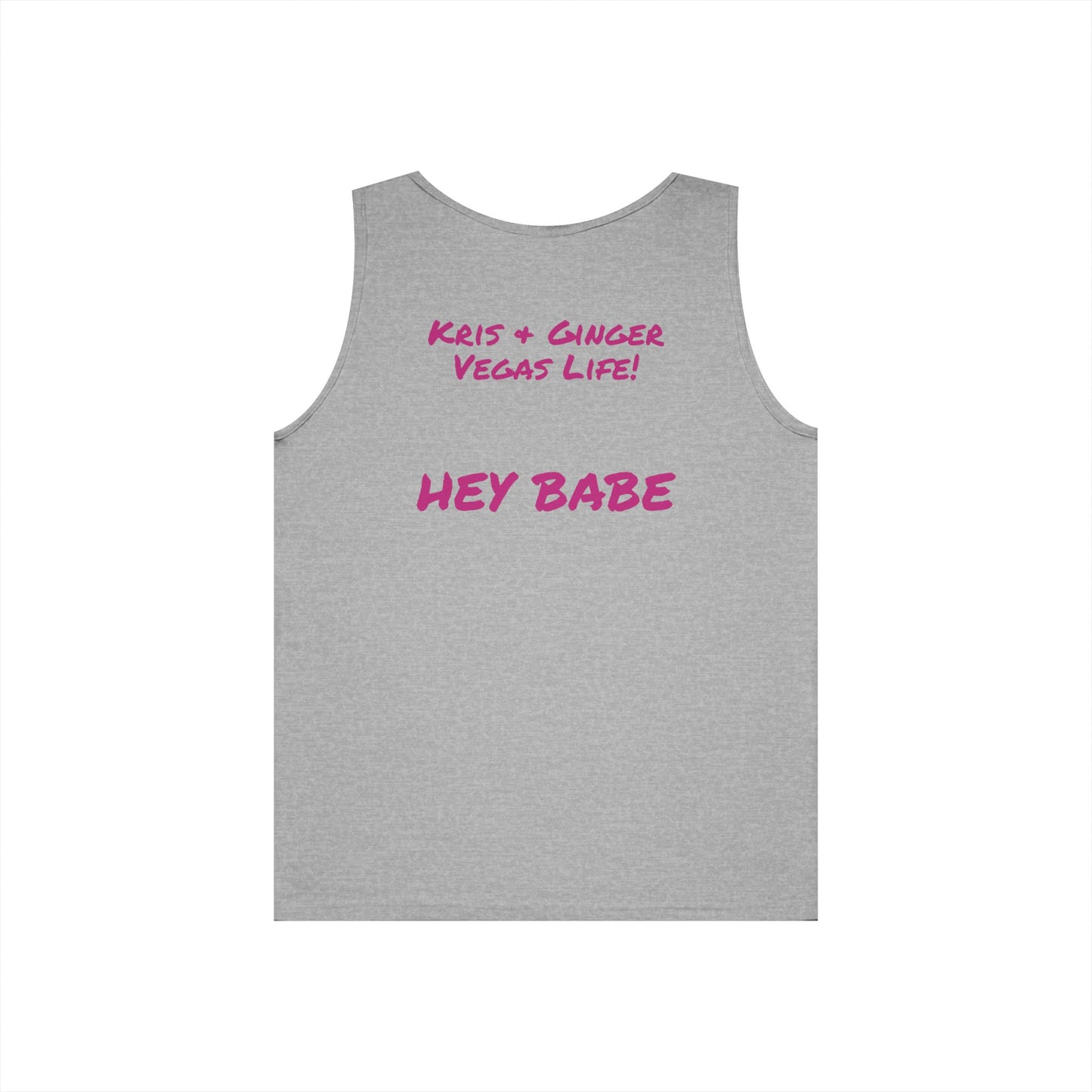 Retro Vegas Graphic Unisex Heavy Cotton Tank Top