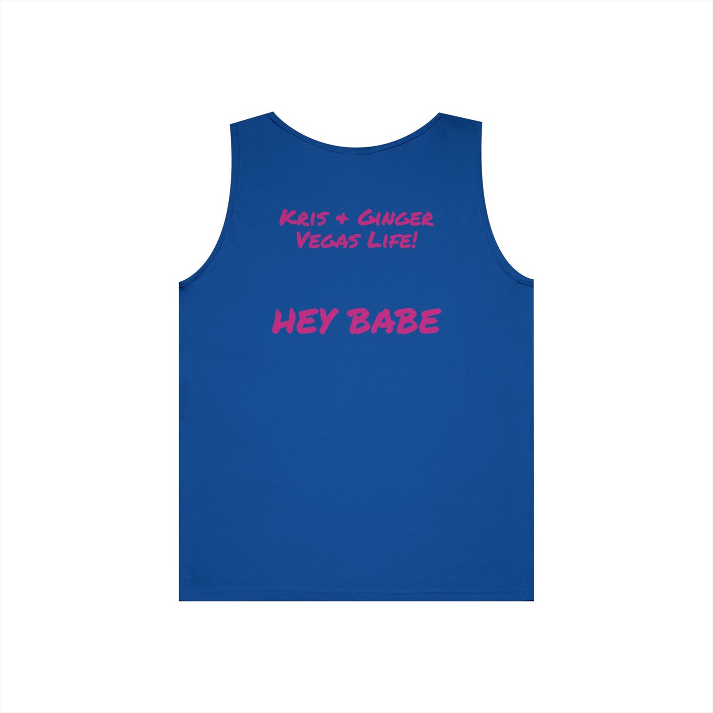 Retro Vegas Graphic Unisex Heavy Cotton Tank Top