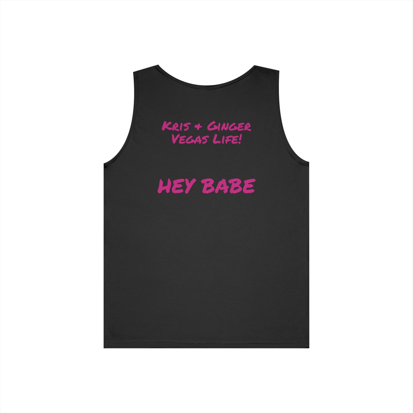 Retro Vegas Graphic Unisex Heavy Cotton Tank Top