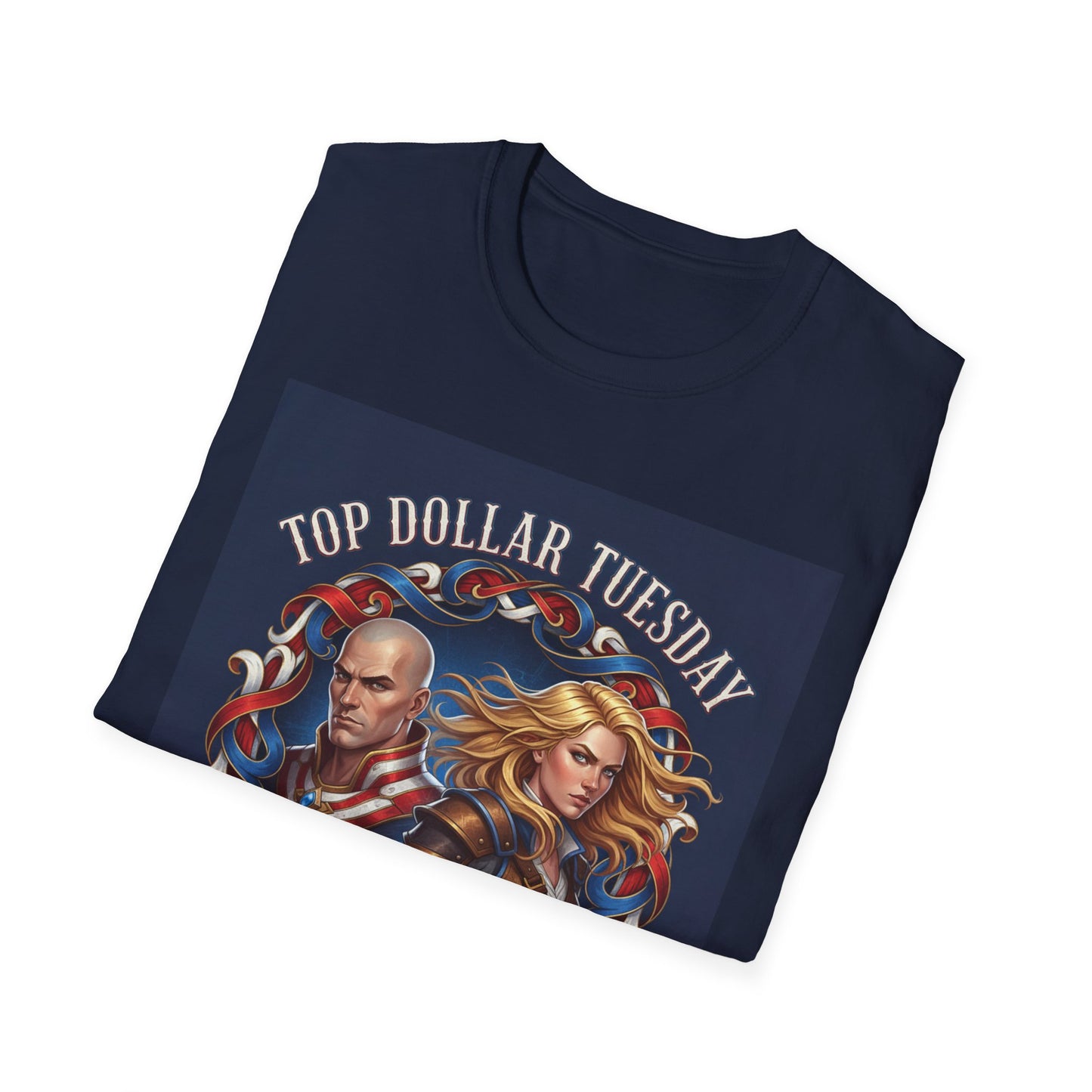 Top Dollar Tuesday T-Shirt — Retro Casino/Slot Game Graphic Tee