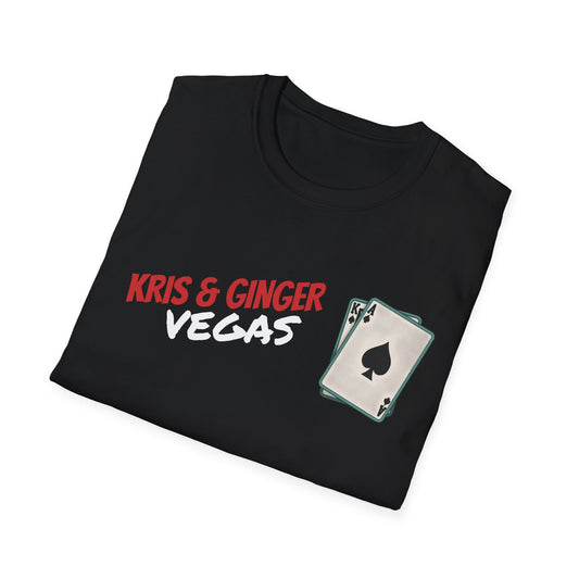 Tshirt Card Night— Kris & Ginger Playing Cards Casino Design