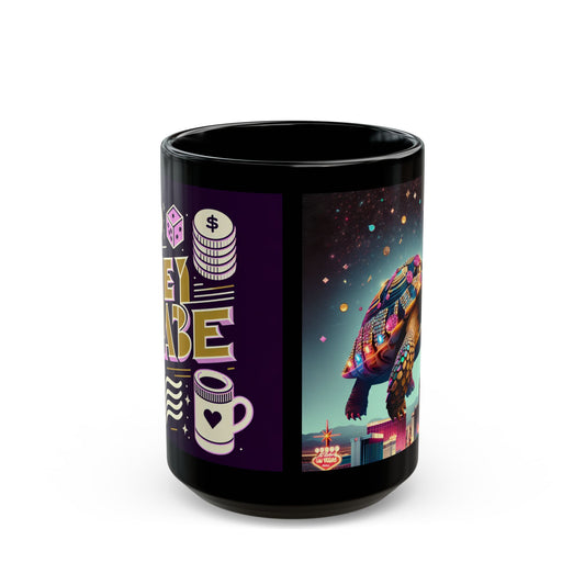 Colorful Turtle Adventure Mug - Whimsical Drinkware for Animal Lovers, Gifts, Home Decor, Coffee, Tea