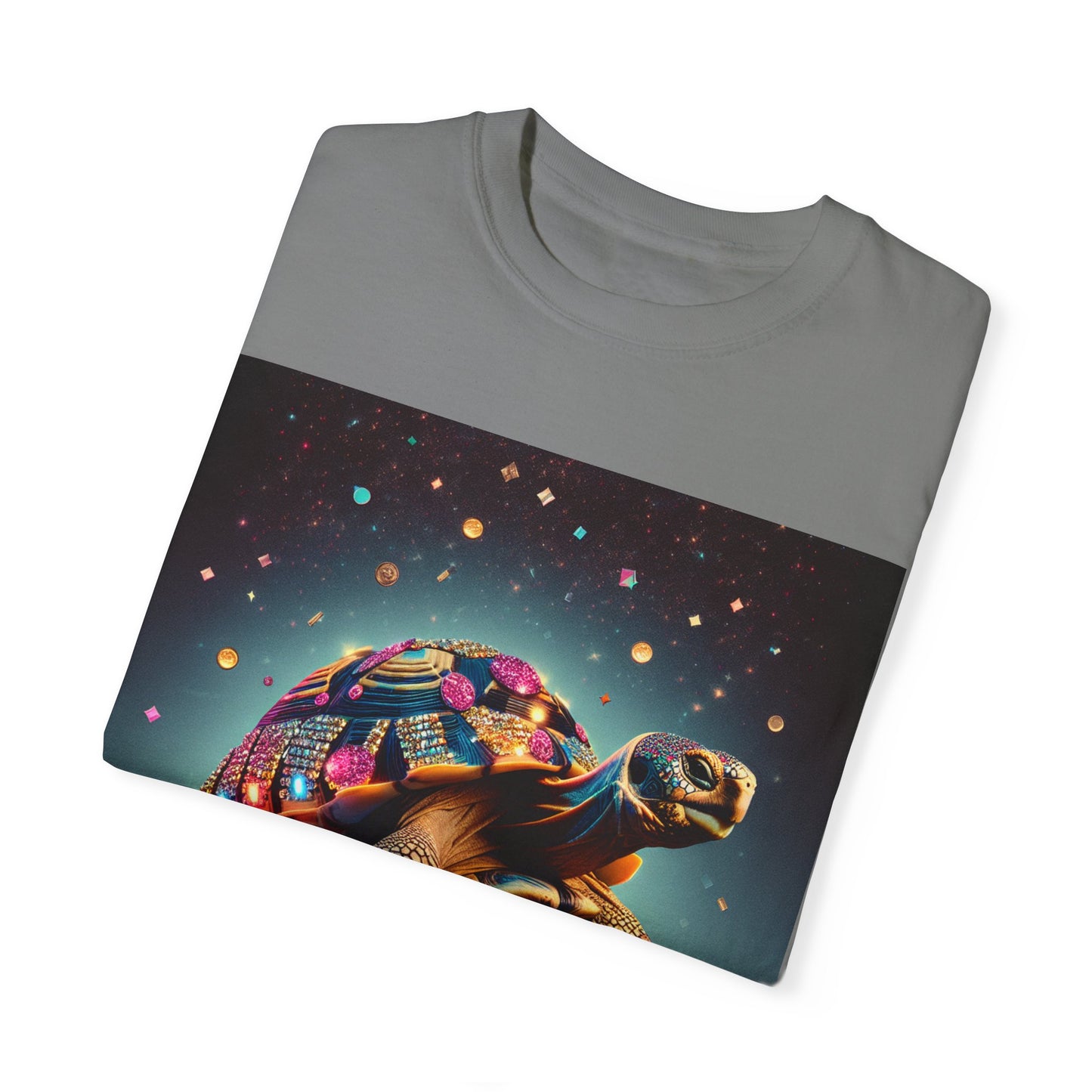 Unisex Garment-Dyed T-Shirt - Vegas Baby & Hey Babe Design