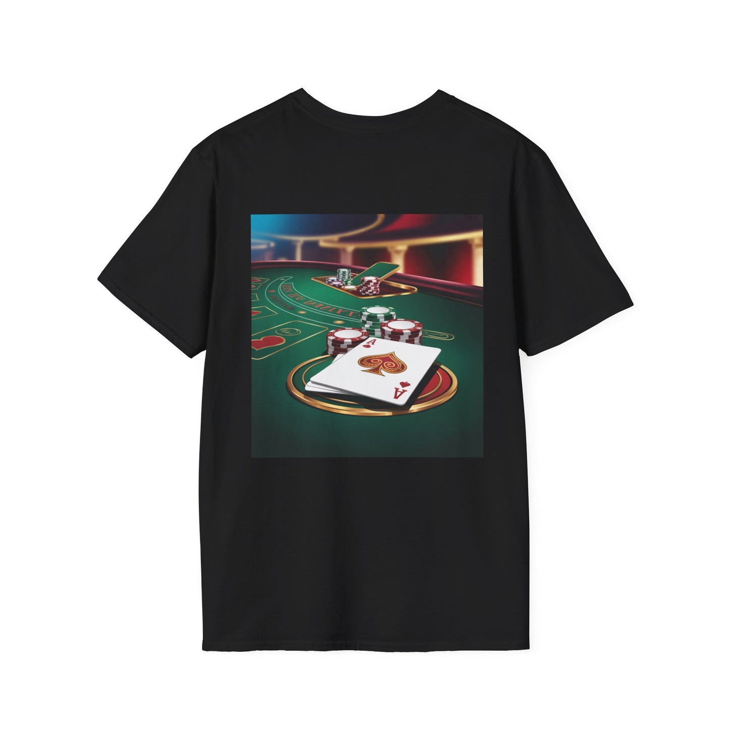 Tshirt Card Night— Kris & Ginger Playing Cards Casino Design