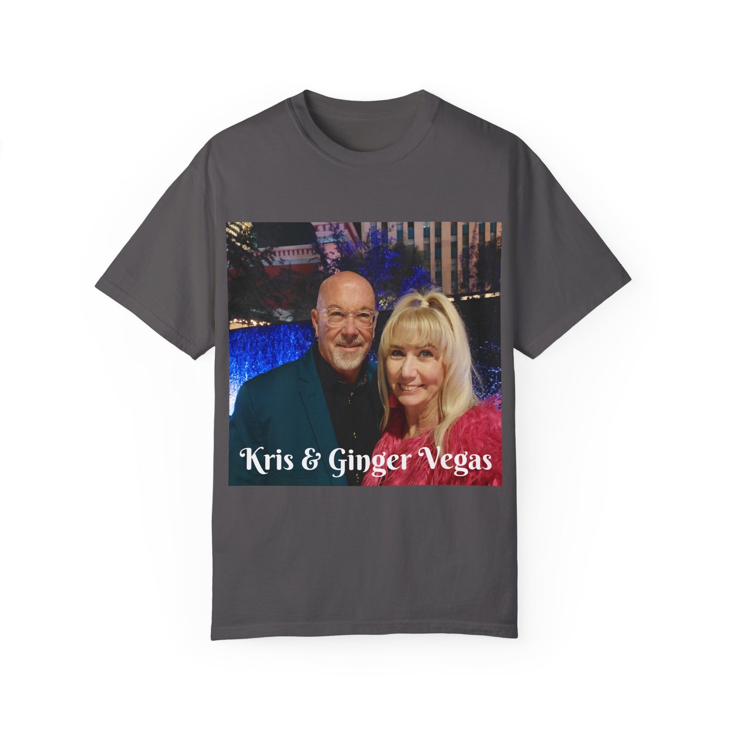 Vibrant Unisex T-Shirt - "Kris & Ginger Vegas" Retro Design