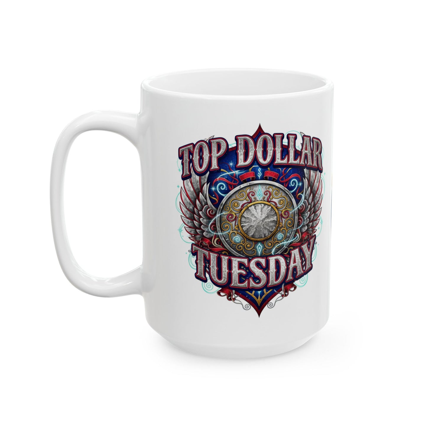 Mug Top Dollar Tuesday — Team Kris Gamer Character Coffee Cup (11oz & 15oz)