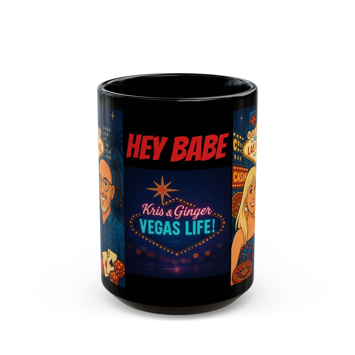 Mug Las Vegas — Kris & Ginger Vegas Life Coffee Cup
