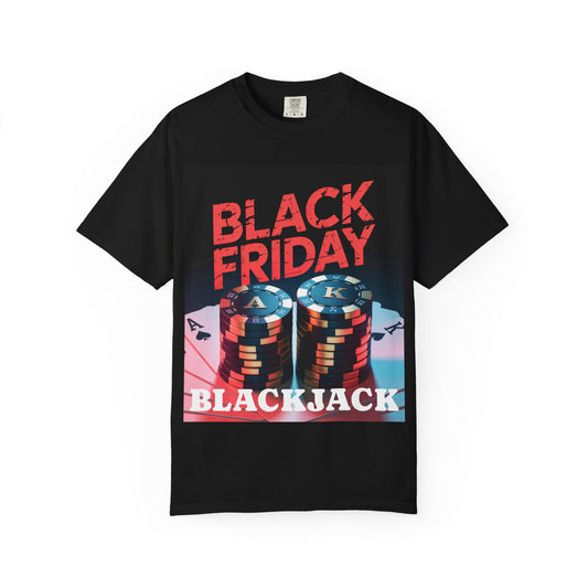 Black Friday Gambling T-Shirt, Casino Tee, Gift for Gamblers, Men's Unisex Shirt, Funny Gambling Apparel