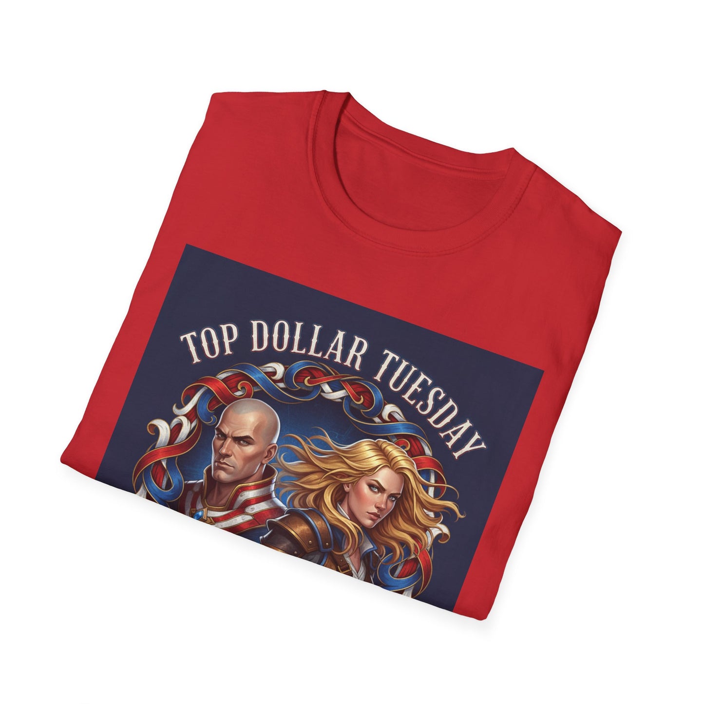 Top Dollar Tuesday T-Shirt — Retro Casino/Slot Game Graphic Tee