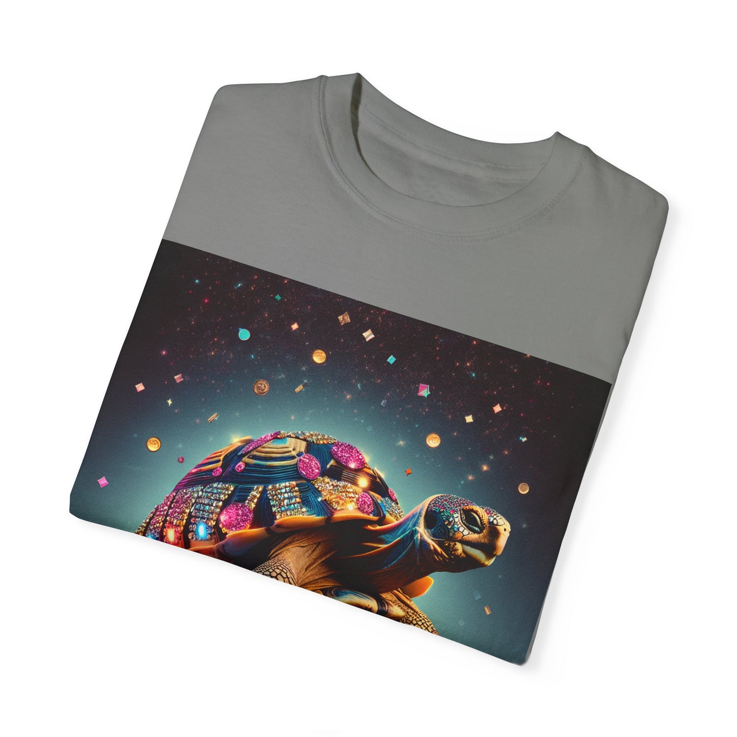 Unisex Garment-Dyed T-Shirt - Vegas Baby & Hey Babe Design