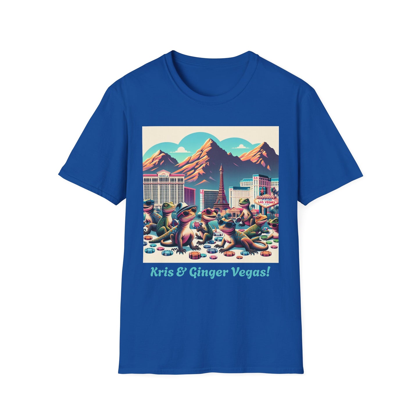 Kris & Ginger Vegas LIZARD T-Shirt