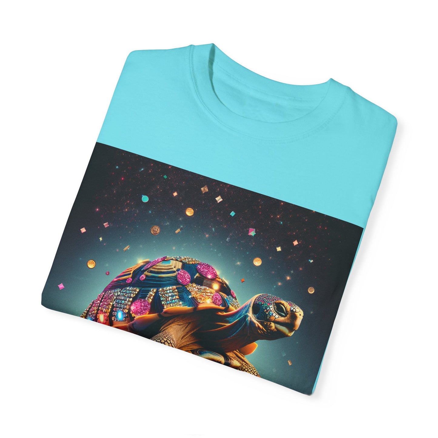 Unisex Garment-Dyed T-Shirt - Vegas Baby & Hey Babe Design