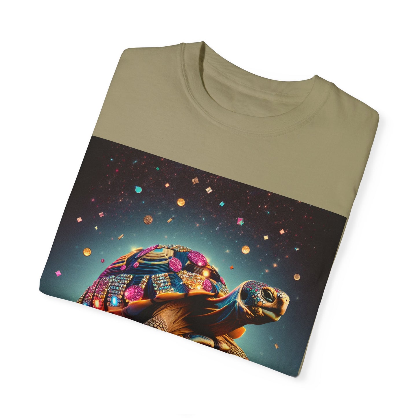 Unisex Garment-Dyed T-Shirt - Vegas Baby & Hey Babe Design