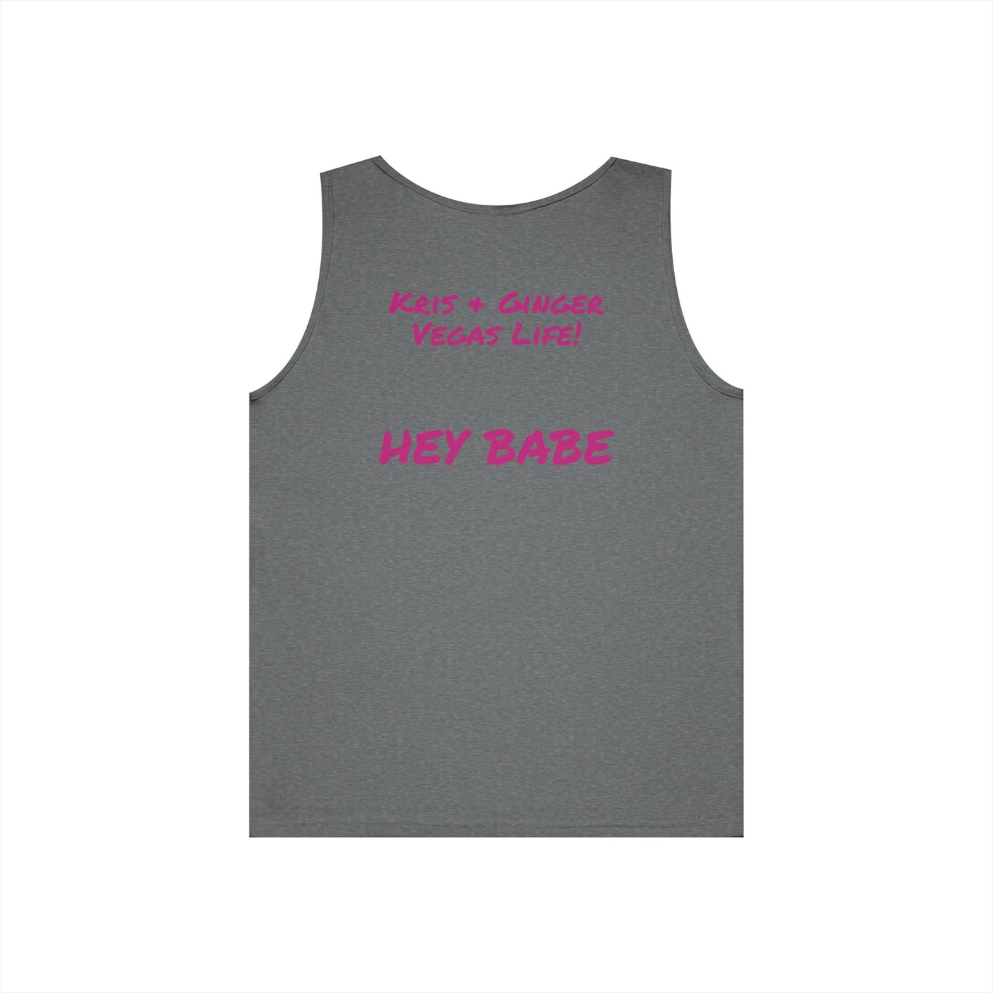 Retro Vegas Graphic Unisex Heavy Cotton Tank Top