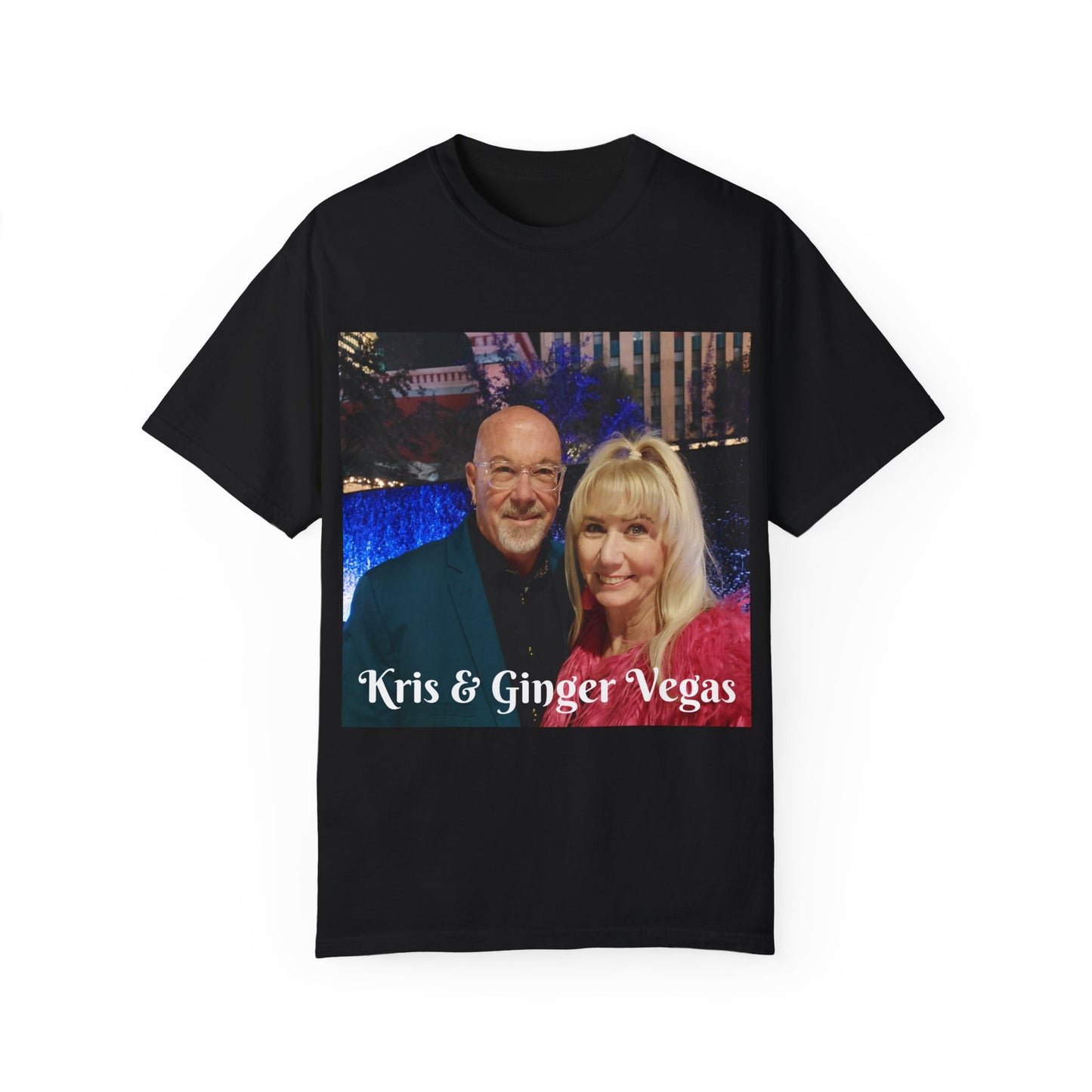 Vibrant Unisex T-Shirt - "Kris & Ginger Vegas" Retro Design