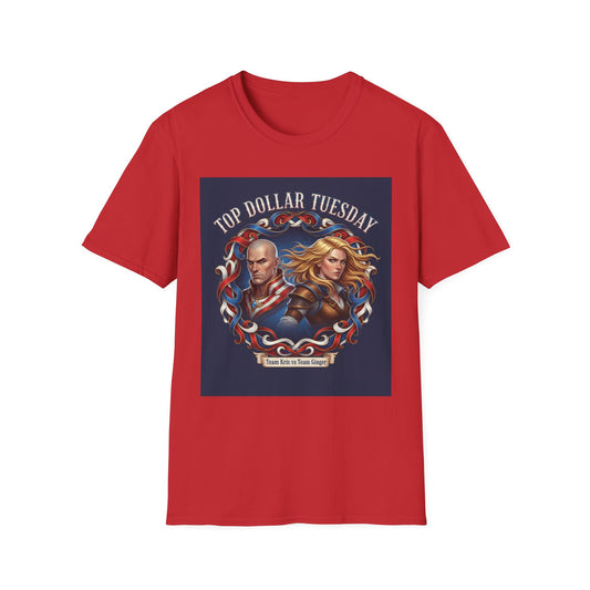 Top Dollar Tuesday T-Shirt — Retro Casino/Slot Game Graphic Tee