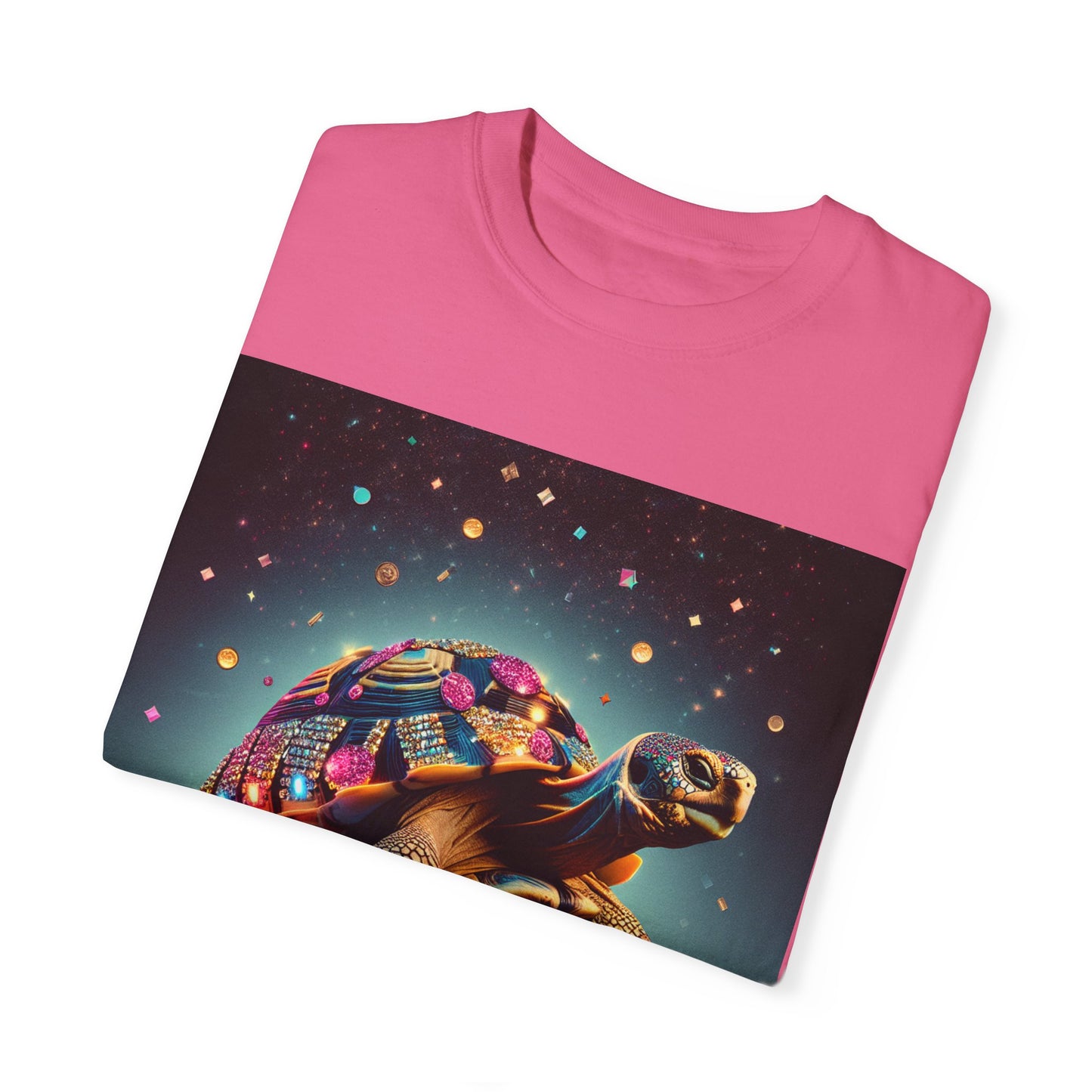 Unisex Garment-Dyed T-Shirt - Vegas Baby & Hey Babe Design