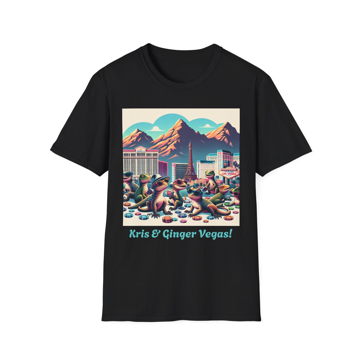 Kris & Ginger Vegas LIZARD T-Shirt